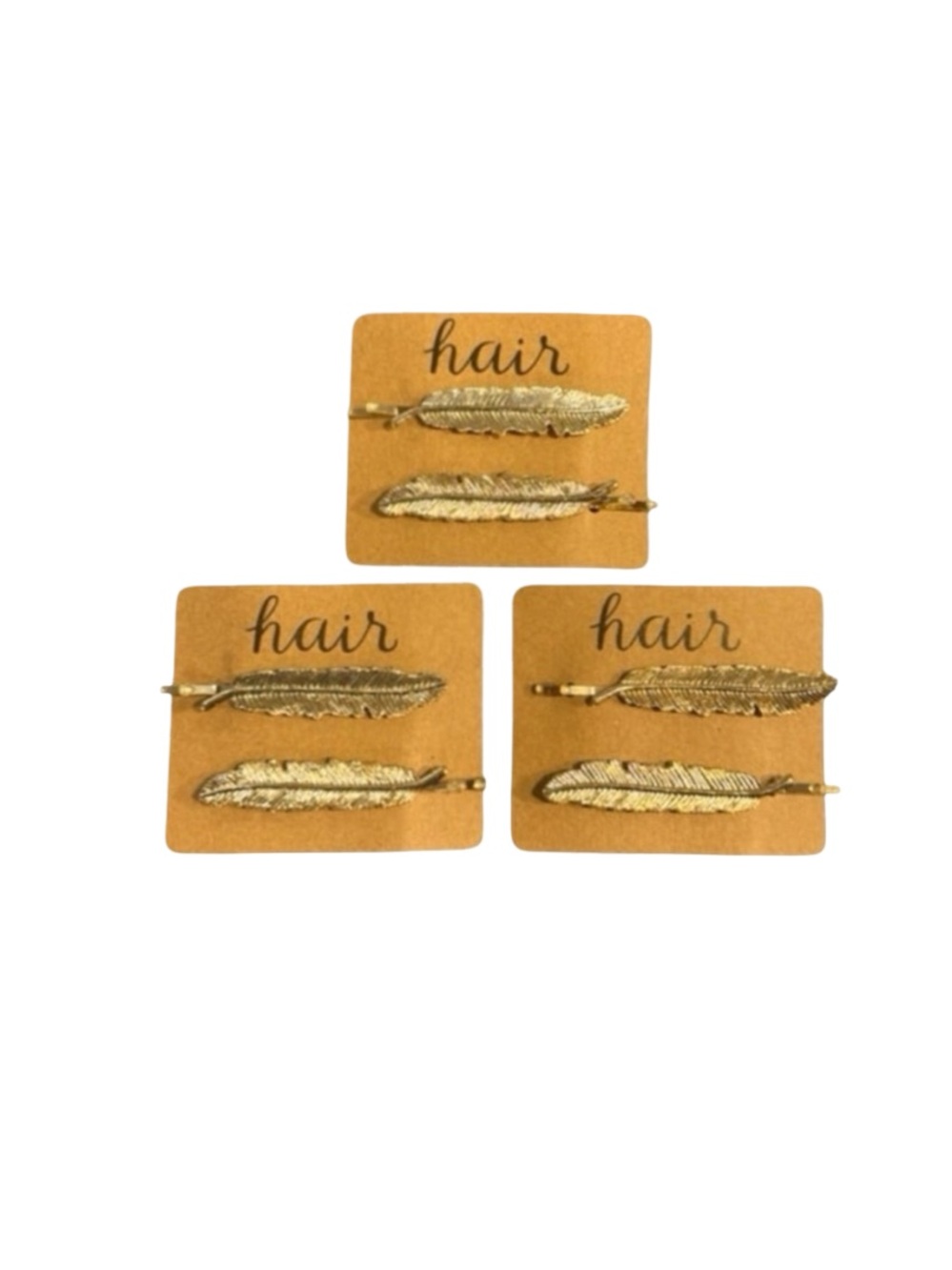 Scunci Feather Hair Clips